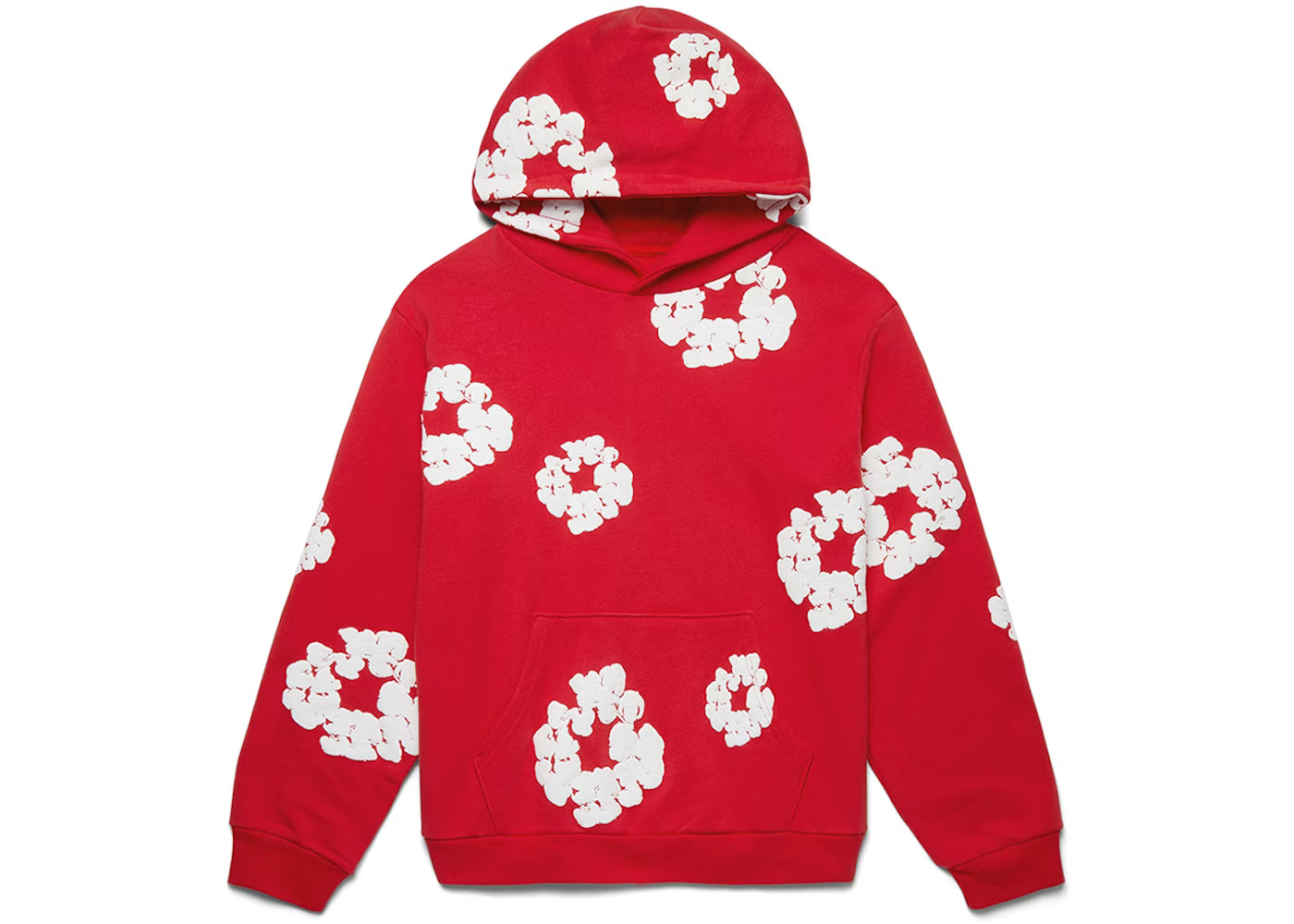 Denim Tears Cotton Wreath Hoodie 'Red'